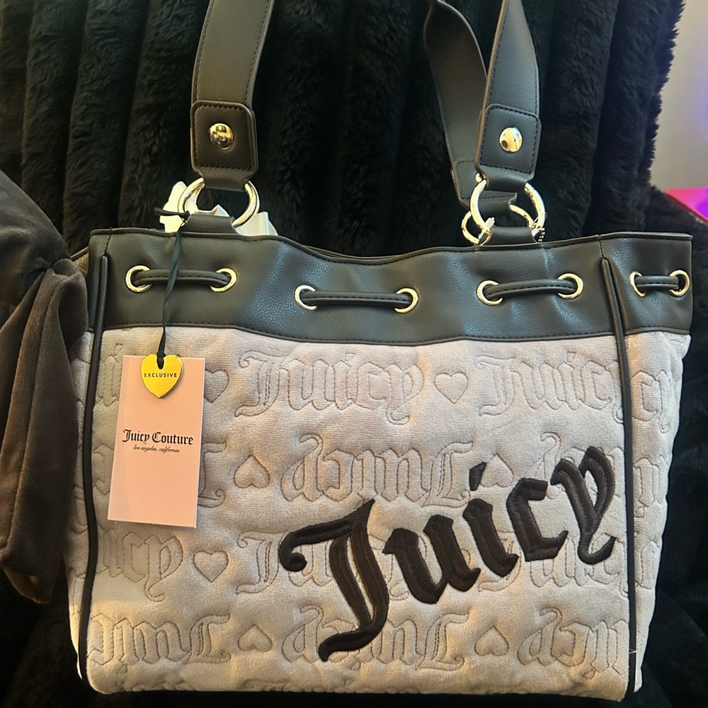 Juicy Couture OG Day Dreamer Light Pink , Brown and Gold Hardware